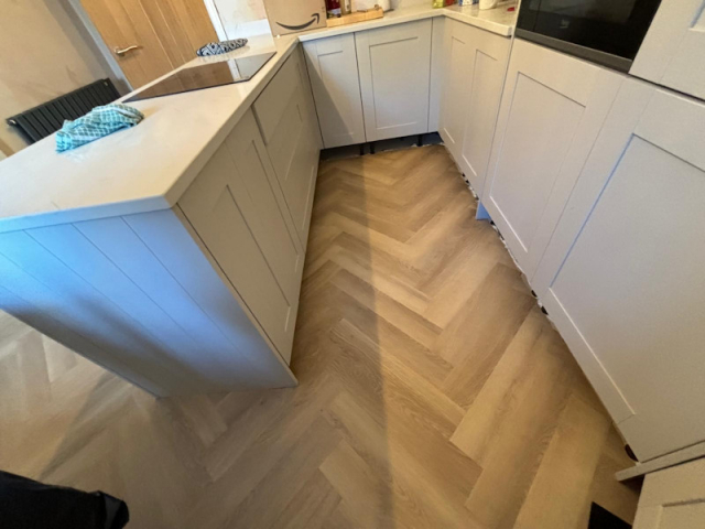 New Luxury Vinyl Flooring in Stockport fitted