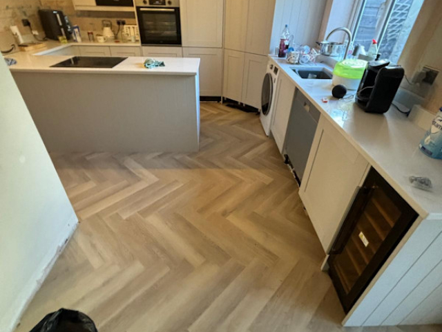 New Luxury Vinyl Flooring in Stockport fitted