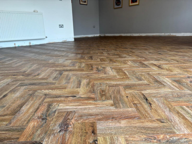 LVT floor fitted in Bramhall