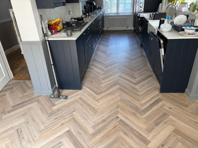New Luxury Vinyl Flooring Fitted in Wilmslow