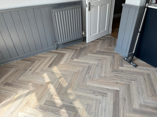 New Luxury Vinyl Flooring Fitted in Wilmslow