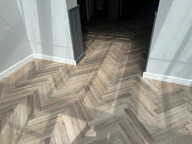 New Luxury Vinyl Flooring Fitted in Wilmslow