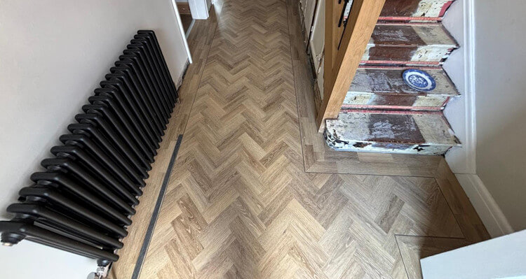 LVT Floor fitted by Cheadle Floors