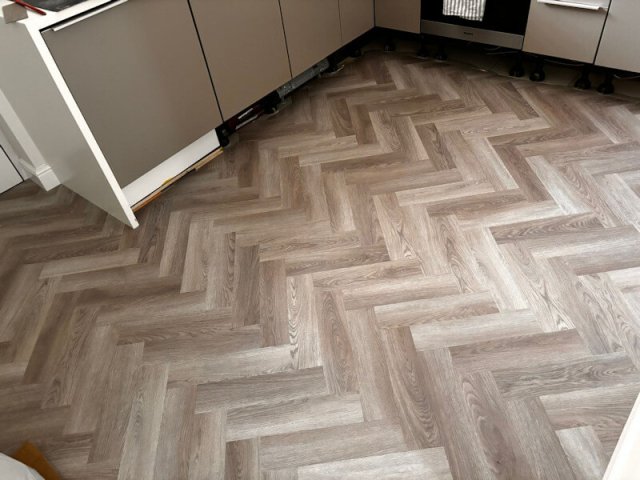 New LVT Floor in Marple fitted by Cheadle Floors